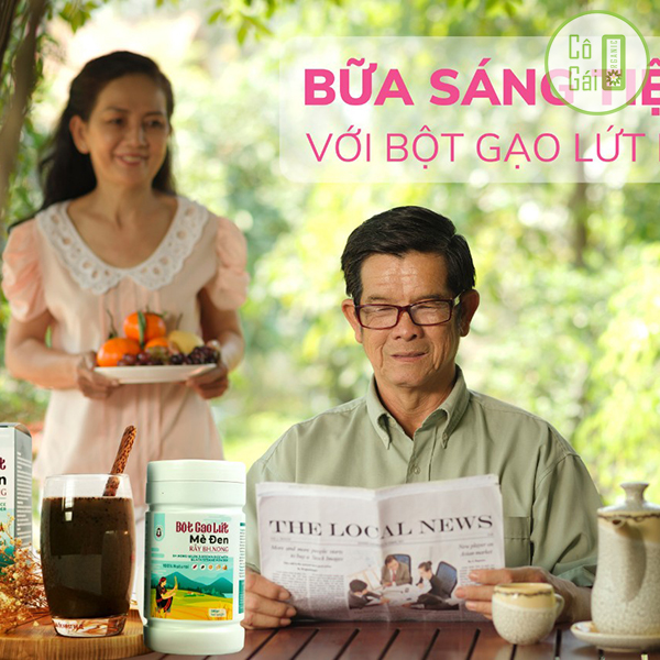 Bột mầm gạo lứt mè đen thực dưỡng – rẫy Bh.nong